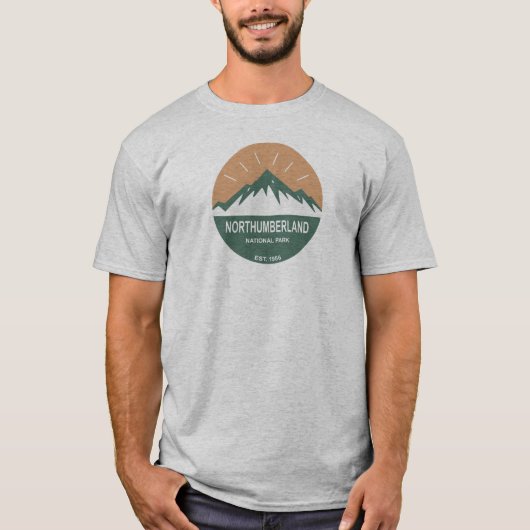 ノーサンバーランド国立公園 Tシャツ (正面)