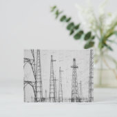 ノーサンバーランド州ハウリック電気タワー ポストカード (スタンド正面)