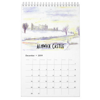 ノーサンバーランド暦2019年 カレンダー