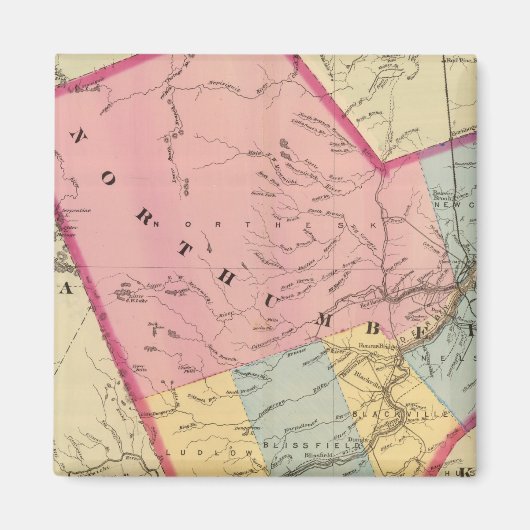 ノーサンバーランド株式会社 マグネット (正面)