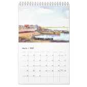 ノーサンバーランド海岸カレンダー2019 カレンダー (3月 2027)