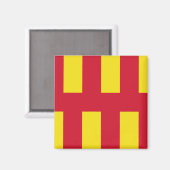 ノーサンバーランド磁石国旗 マグネット (正面/裏面)