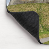 ノーサンバーランド、イギリスのWarkworthの城 マウスパッド (コーナー)