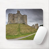 ノーサンバーランド、イギリスのWarkworthの城 マウスパッド (マウス)