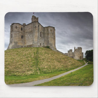 ノーサンバーランド、イギリスのWarkworthの城 マウスパッド