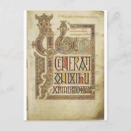 ノーサンブリア・アングロサクソン ポストカード (正面)