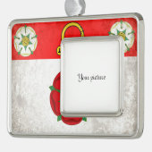 ノーサンプトンシャー シルバープレートフレームオーナメント (左)