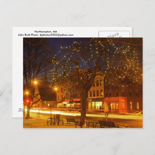 ノーサンプトンダウンタウンライト ポストカード (正面/裏面)