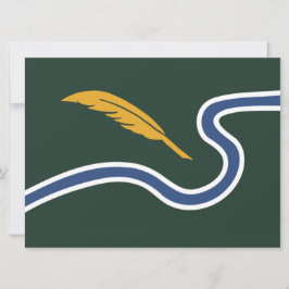 ノーサンプトン市旗（マサチューセッツ州，米国） カード