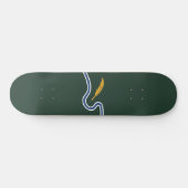 ノーサンプトン市旗(マサチューセッツ州,米国) スケートボード (横)