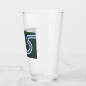 ノーサンプトン市旗（マサチューセッツ州，米国） タンブラーグラス (左)