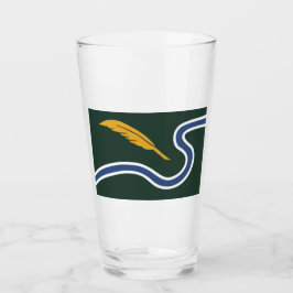 ノーサンプトン市旗（マサチューセッツ州，米国） タンブラーグラス