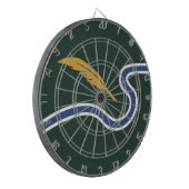 ノーサンプトン市旗（マサチューセッツ州，米国） ダーツボード (正面左)