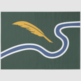 ノーサンプトン市旗（マサチューセッツ州，米国） 薄葉紙