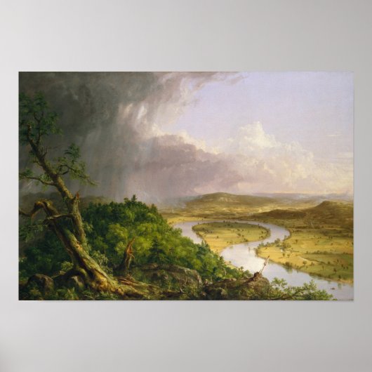 ノーサンプトン、山・ホルヨークからの眺め ポスター (正面)