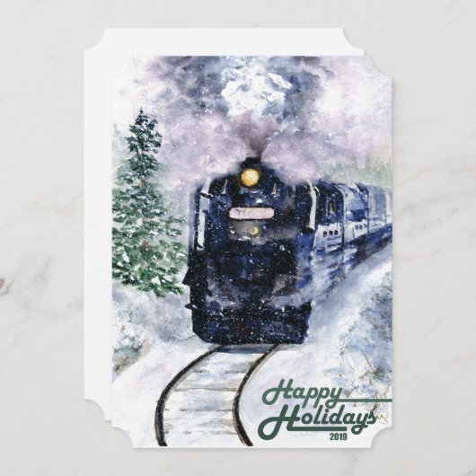 ノーザンエクスプレス ホリデーカード (正面/裏面)