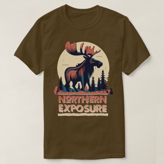 ノーザンエクスポージャーTシャツ22 Tシャツ (デザイン正面)