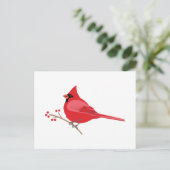 ノーザンカーディナル ポストカード (スタンド正面)