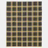 ノーザンケンタッキー大学タータンチェック フリースブランケット (正面)