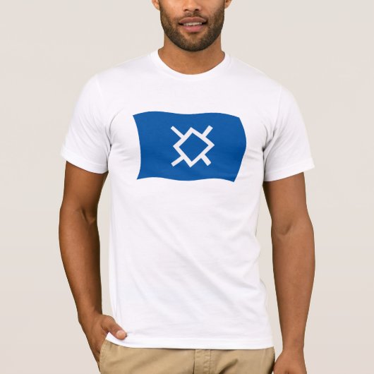 ノーザンシャイアン旗シャツ Tシャツ (正面)