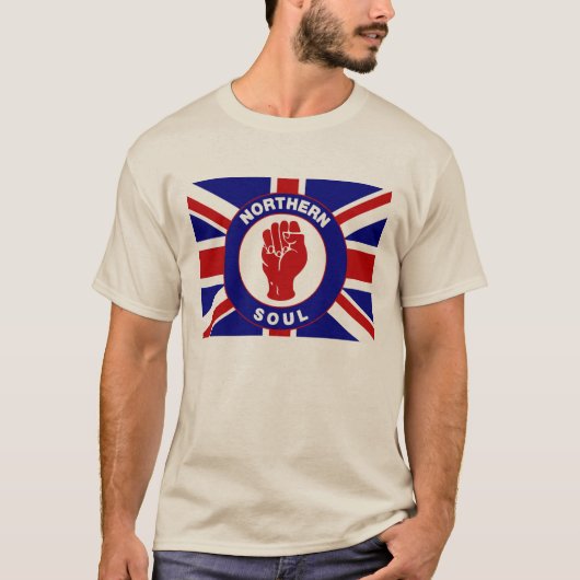 ノーザンソウルユニオンジャック Tシャツ (正面)