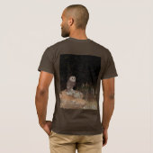 ノーザンソーウィートフクロウ狩り Tシャツ (裏面フル)