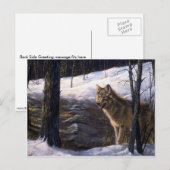 ノーザンティンバーウルフ ポストカード (正面/裏面)