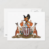 ノーザンテリトリーコート・オブ・アームズ ポストカード (正面/裏面)