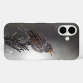 ノーザンハウスウォレン絵を描バード名前をカスタムする Case-Mate iPhoneケース (裏面 (横))