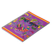 ノーザンバードフォークアートフリースピリット ノートブック (左側)