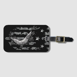 ノーザンパイクタイガームスキー魚釣り恋人 ラゲッジタグ