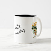 ノーザンパイクフィッシャーマンパーソナライズされたズ ツートーンマグカップ (正面右)