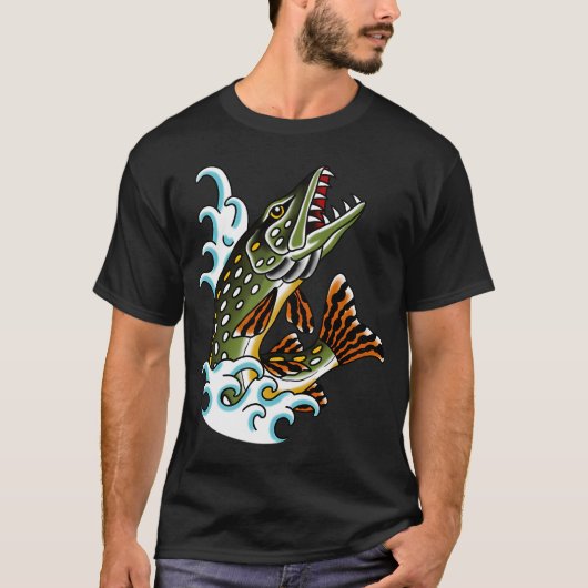 ノーザンパイクフィッシュ Tシャツ (正面)
