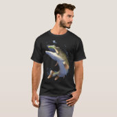 ノーザンパイク釣り フィッシャーマン Tシャツ (正面フル)