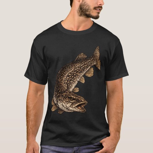 ノーザンパイク フィッシング Tシャツ (正面)