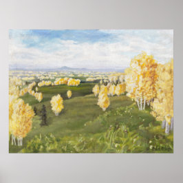 ノーザンヒルズ《植物》アスペン: ポスター