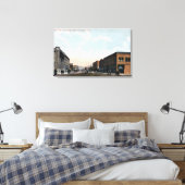 ノーザンビューからウェナチアベニュー キャンバスプリント (インサイチュ (寝室))