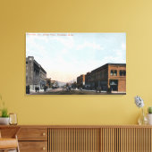 ノーザンビューからウェナチアベニュー キャンバスプリント (インサイチュ (リビング))