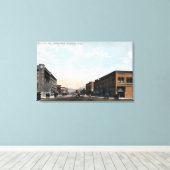 ノーザンビューからウェナチアベニュー キャンバスプリント (インサイチュ (ウッドフロア))