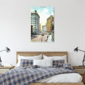 ノーザンビューオブセカンドアヴェfromパイク通り キャンバスプリント (インサイチュ (寝室))