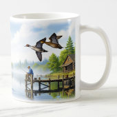 ノーザンピンテールダックデジタルマグラップデザイン コーヒーマグカップ