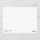 ノーザンブルージェイパーチングバードズカナダ ポストカード (裏面)