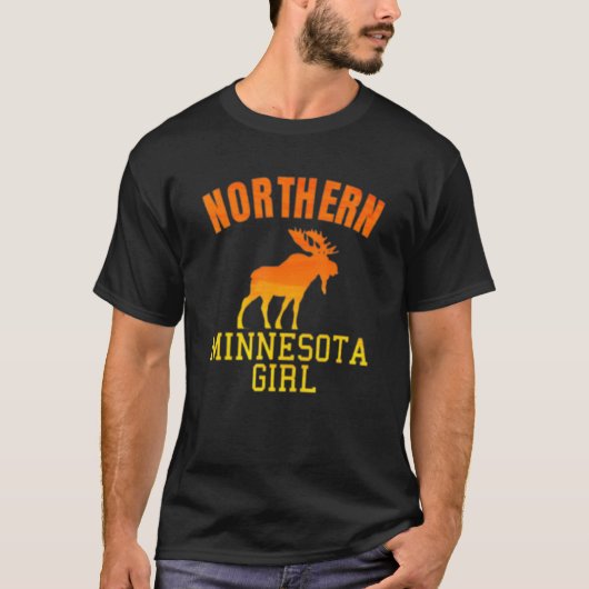 ノーザンミネソタガールメンムース Tシャツ (正面)