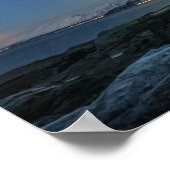 ノーザンライツアストロ写真 ポスター (角)