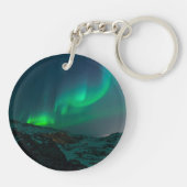 ノーザンライツオーロラオーロラボレアリスアラスカスターズ キーホルダー (裏面)