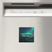 ノーザンライツオーロラオーロラボレリスナイトスカイ結婚ズ マグネット (インサイチュ (食洗機))