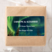 ノーザンライツオーロラオーロラボレリスナイトスカイ結婚ズ ラベル (インサイチュ)