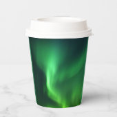 ノーザンライツオーロラオーロラ結婚ボレリス 紙コップ (裏面)