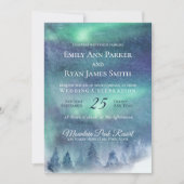 ノーザンライツオーロラスカイ 招待状 (正面)