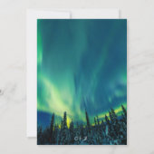 ノーザンライツオーロラボレアリススターズスカイ結婚ズ 招待状 (裏面)